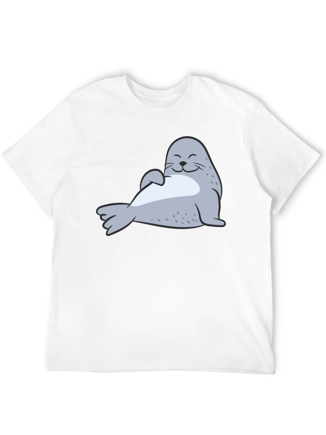 Cute Seal Graphic T-Shirt