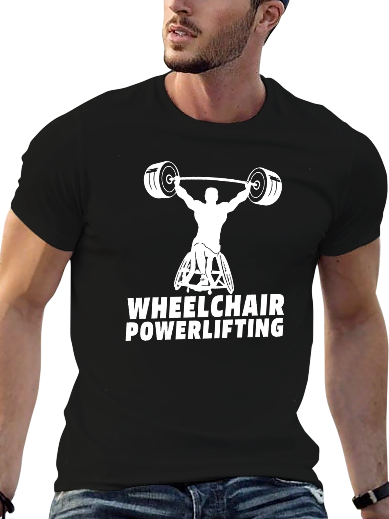 Wheelchair Powerlifting T-Shirt