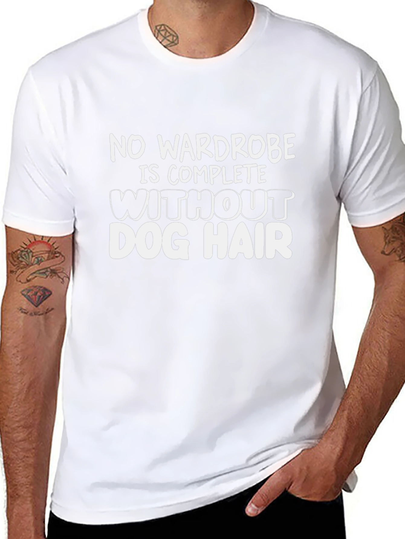 Dog Hair Humor T-Shirt