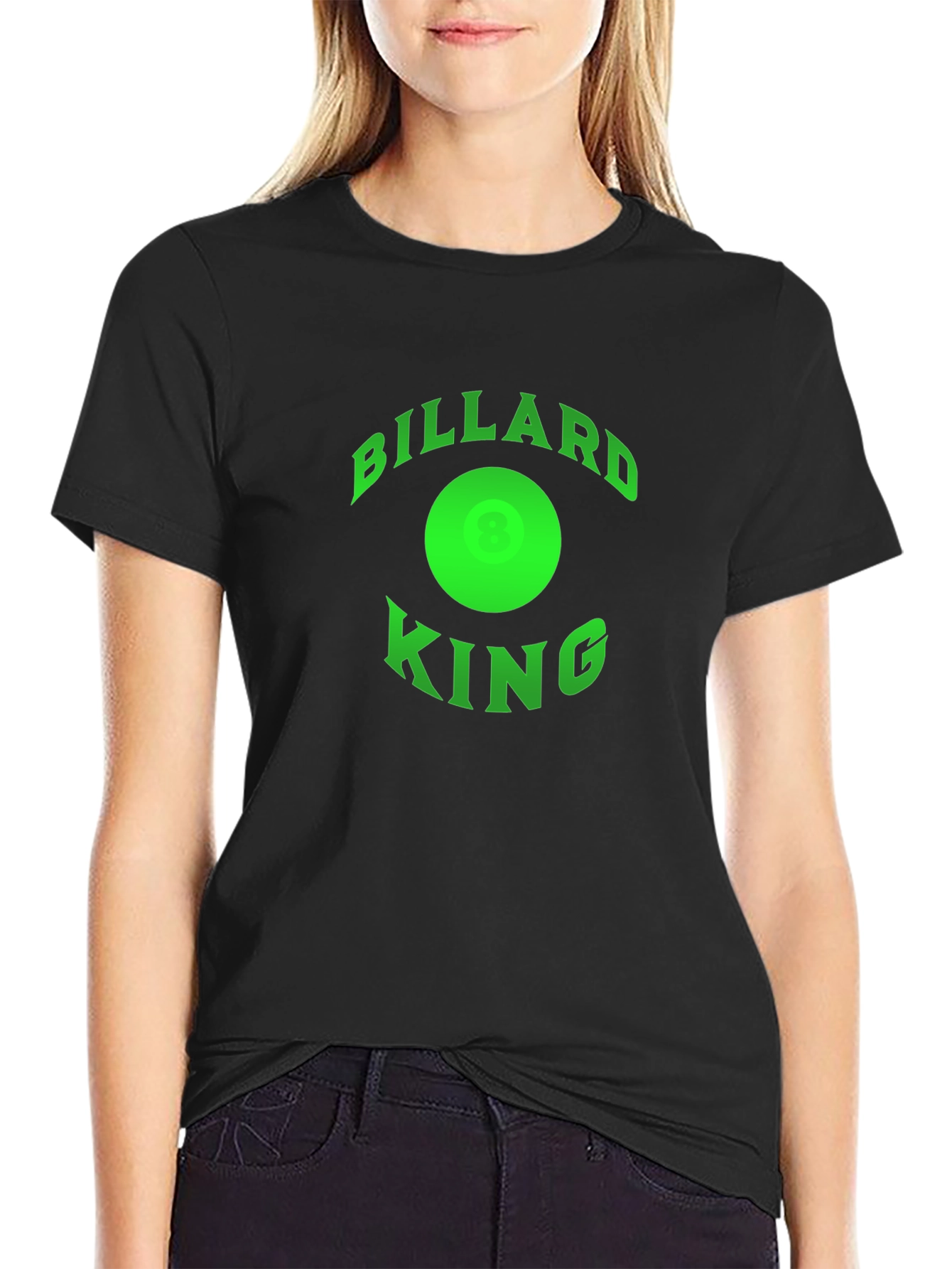 Billard King Black T-Shirt