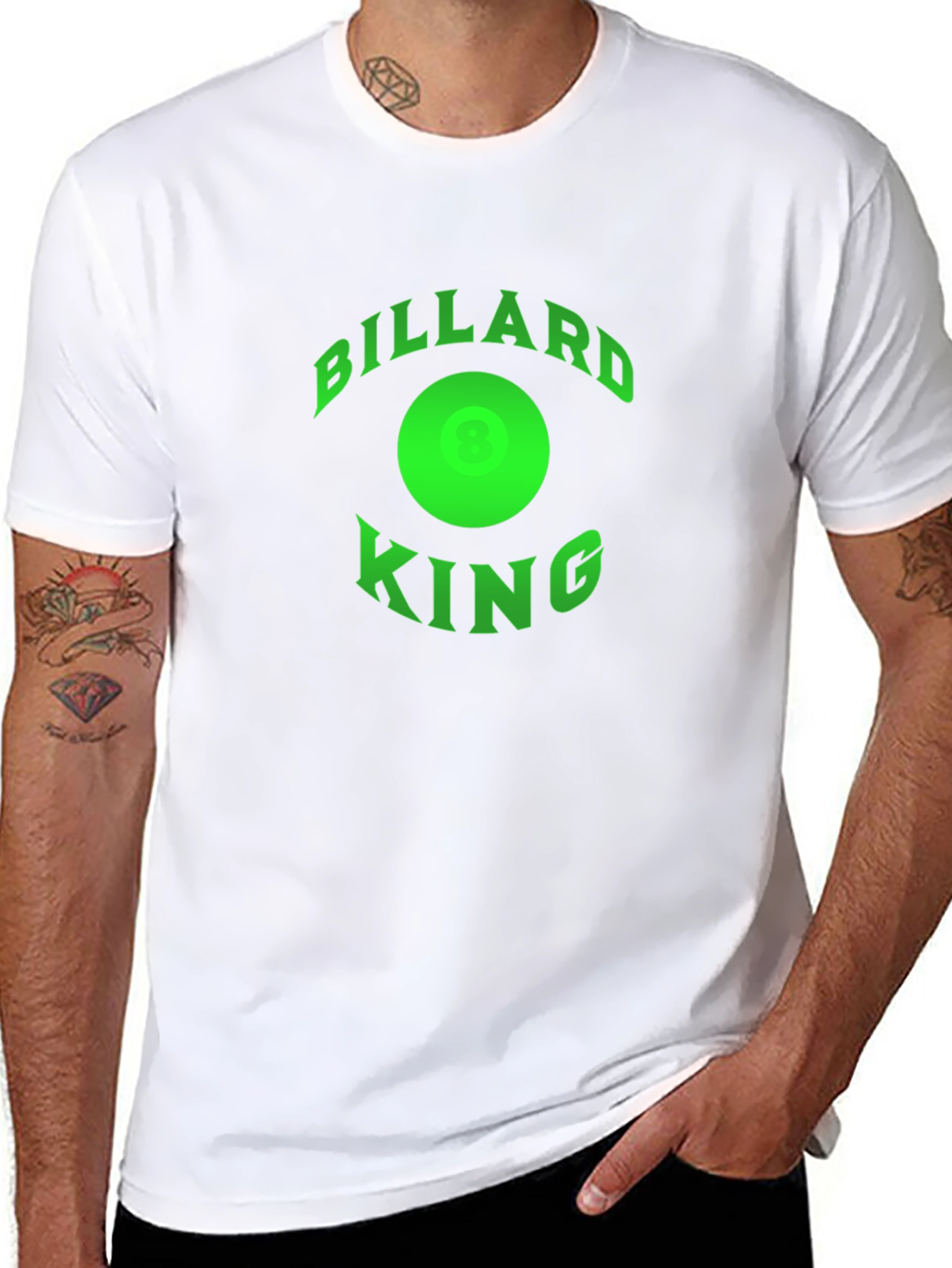 Billard King Black T-Shirt