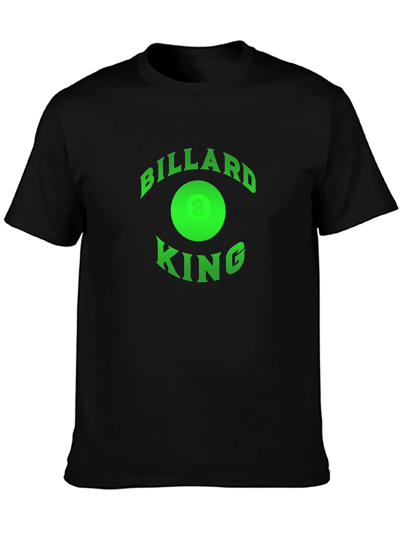 Billard King Black T-Shirt