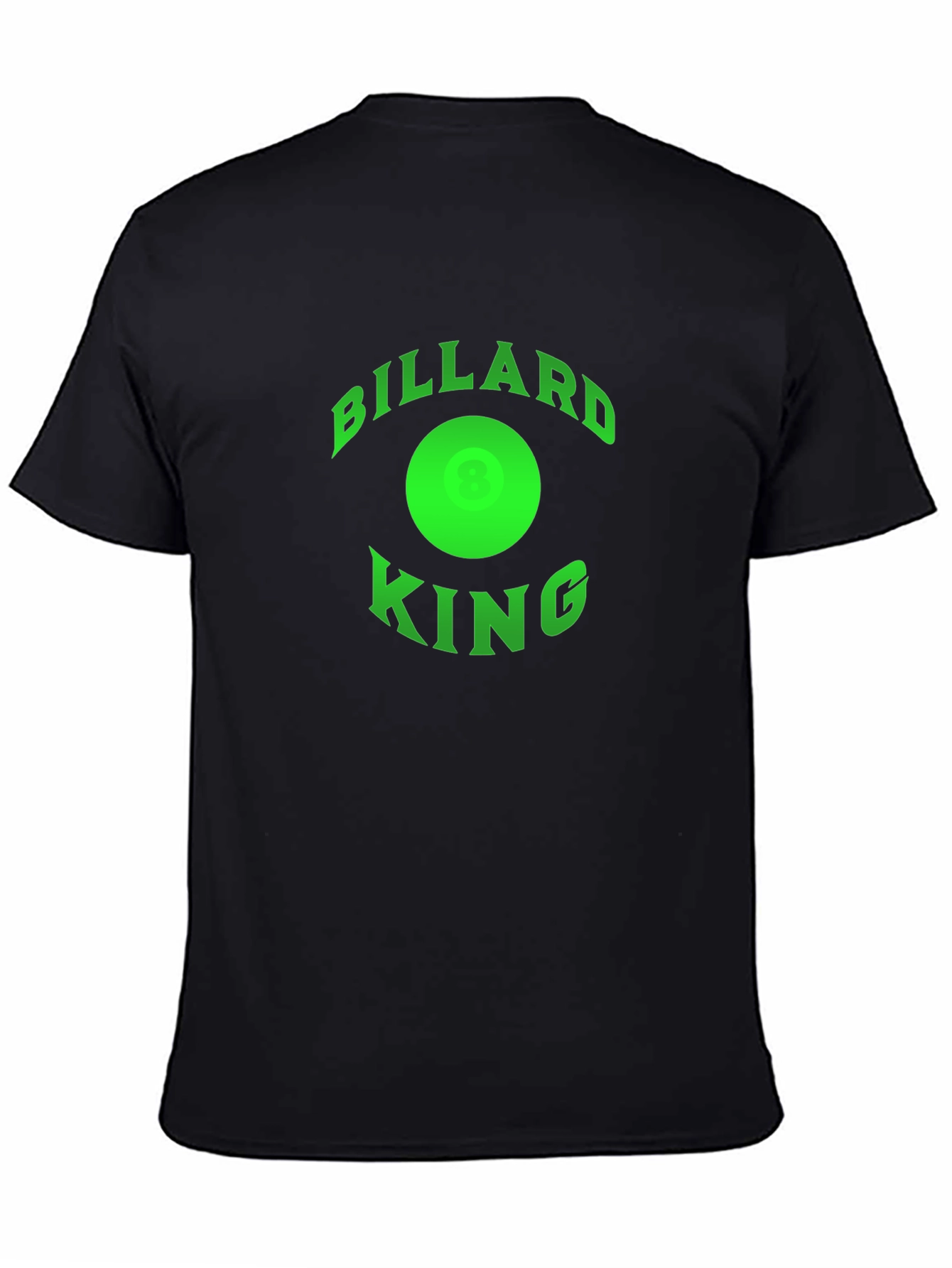 Billard King Black T-Shirt