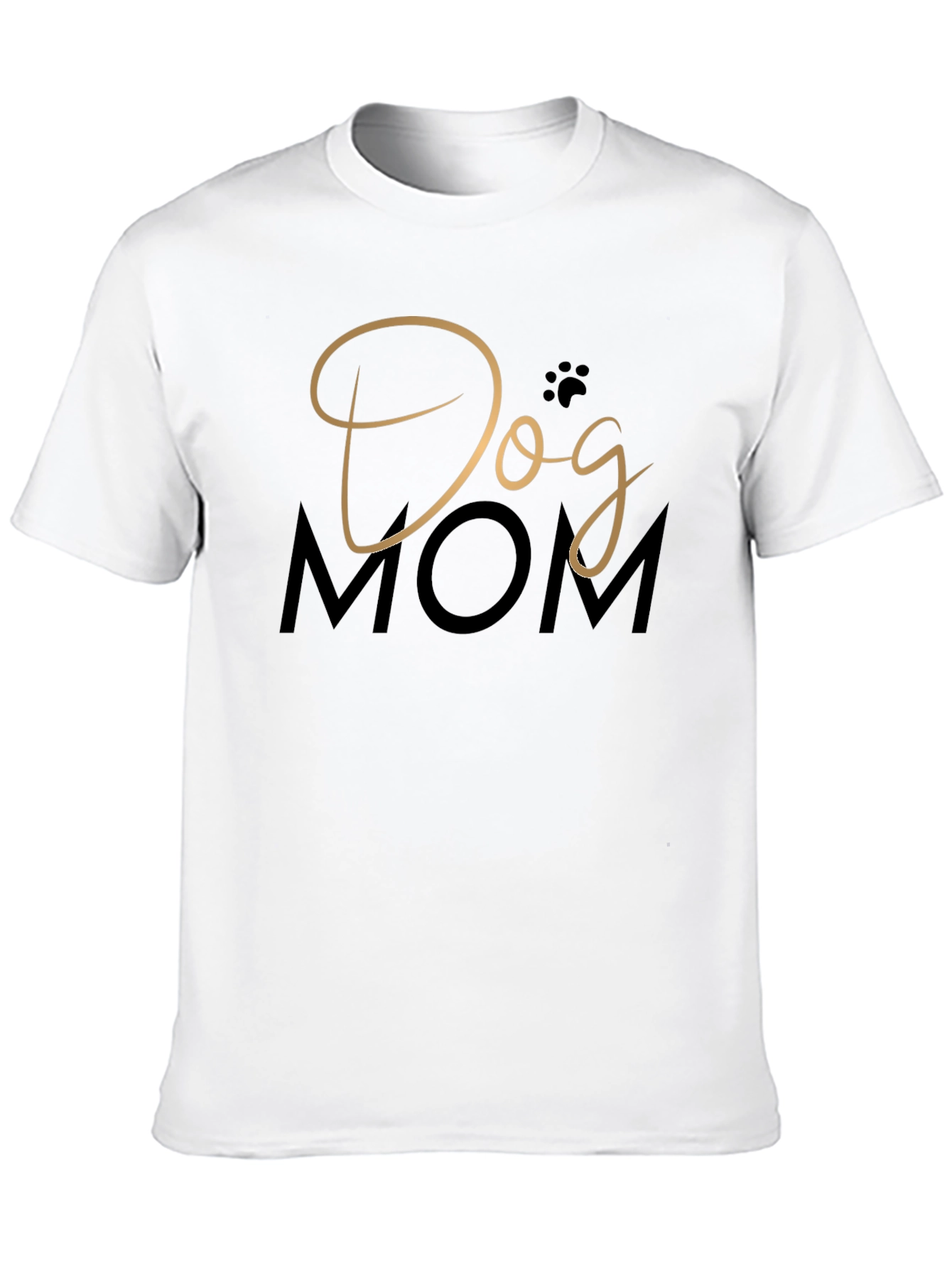 Dog Mom T-Shirt - Black