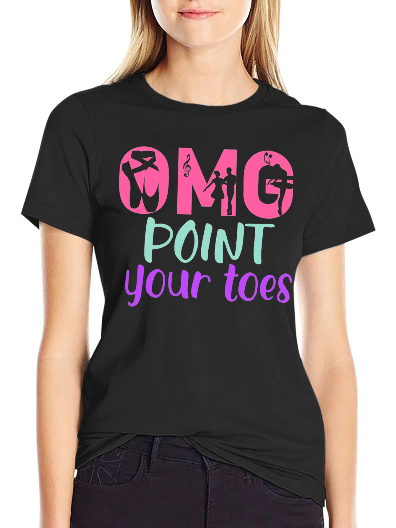 OMG Point Your Toes T-Shirt
