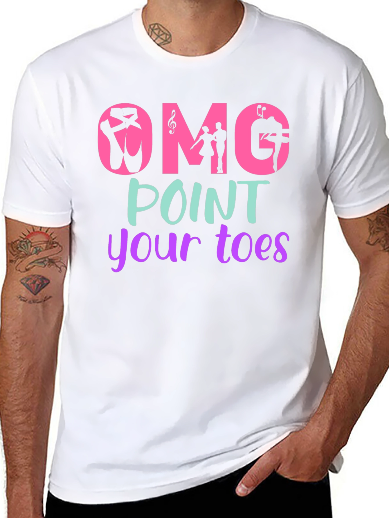 OMG Point Your Toes T-Shirt