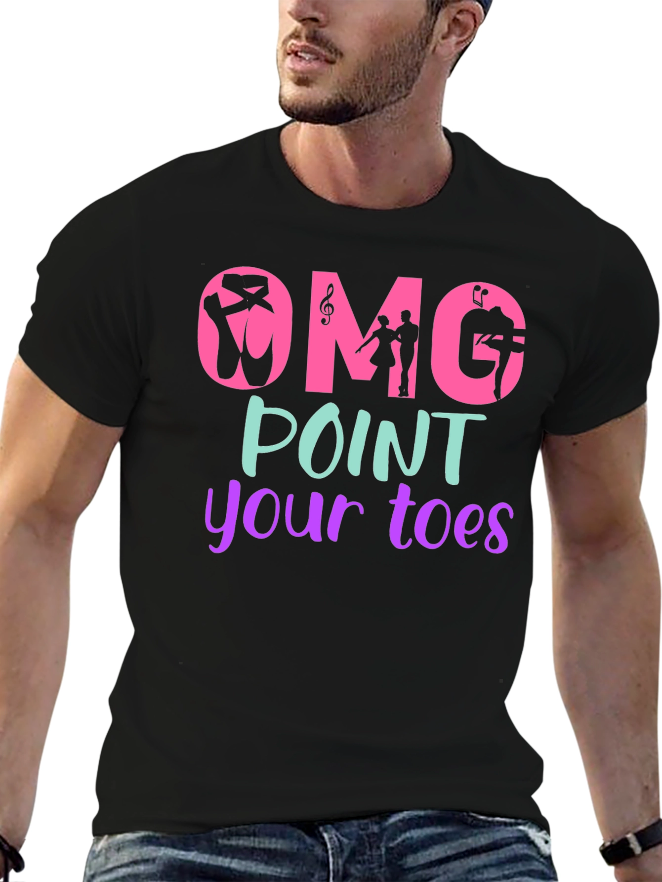 OMG Point Your Toes T-Shirt