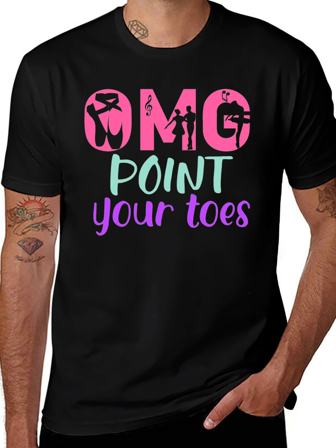 OMG Point Your Toes T-Shirt