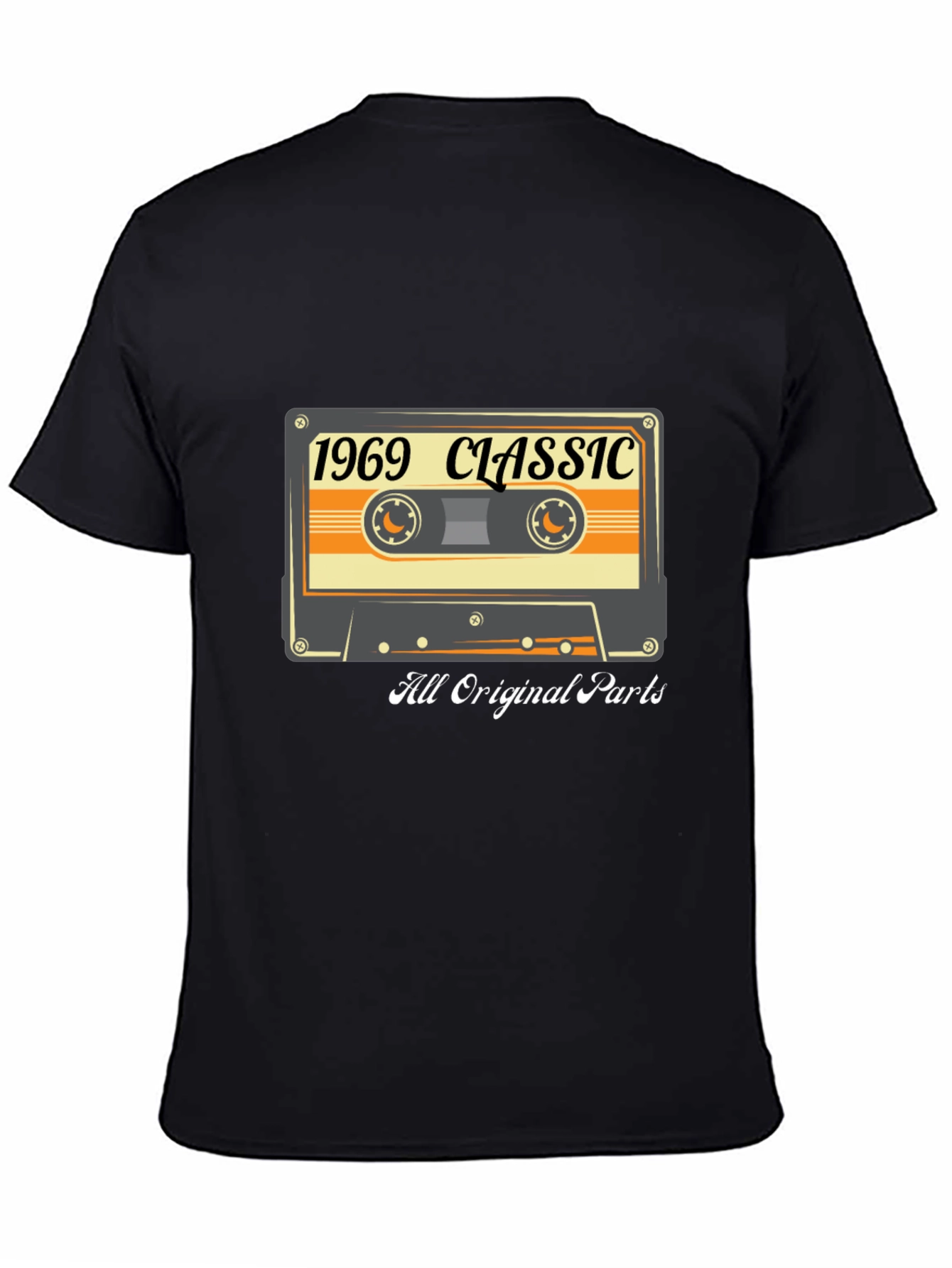 1969 Classic All Original Parts Cassette T-Shirt