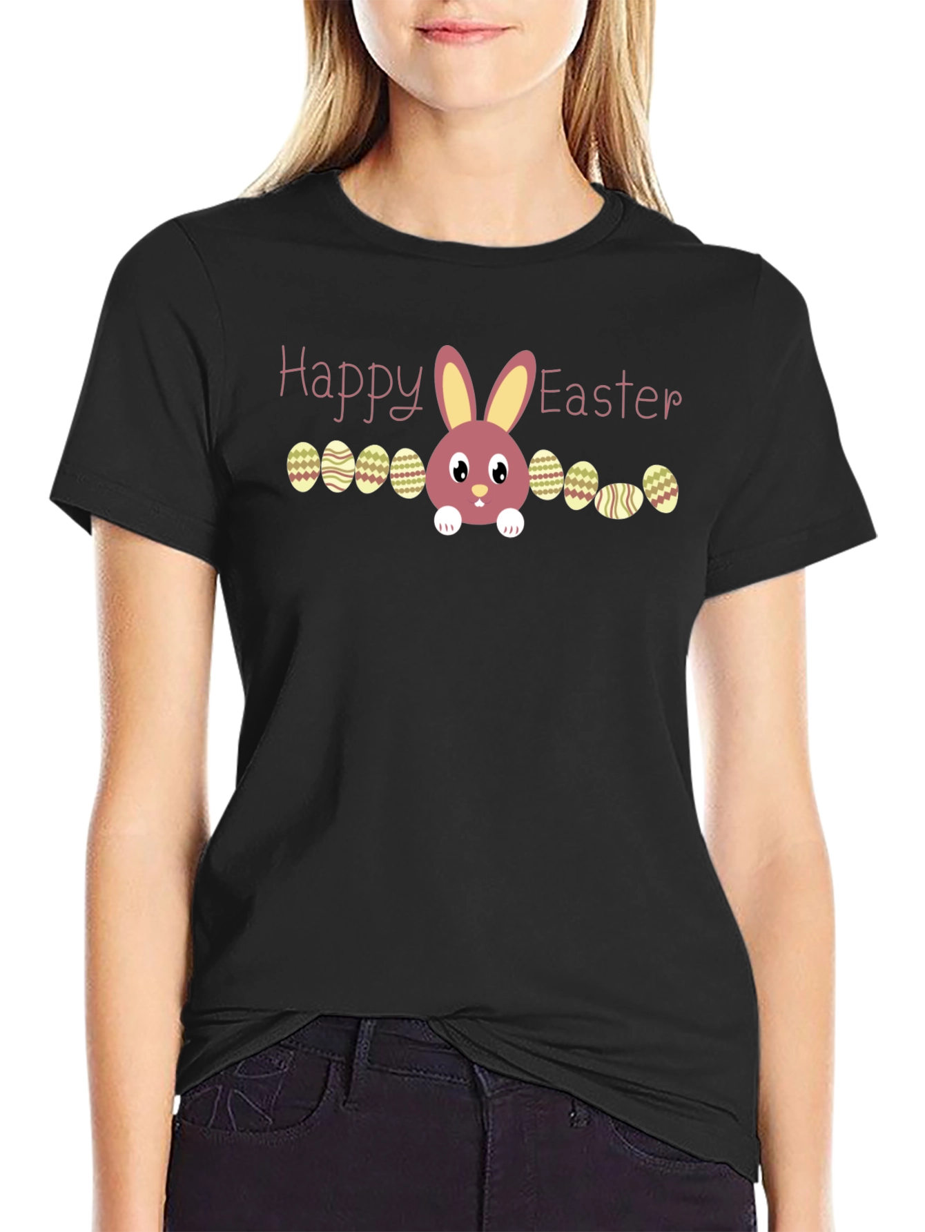 Happy Easter Bunny T-Shirt - Cute Easter Tee