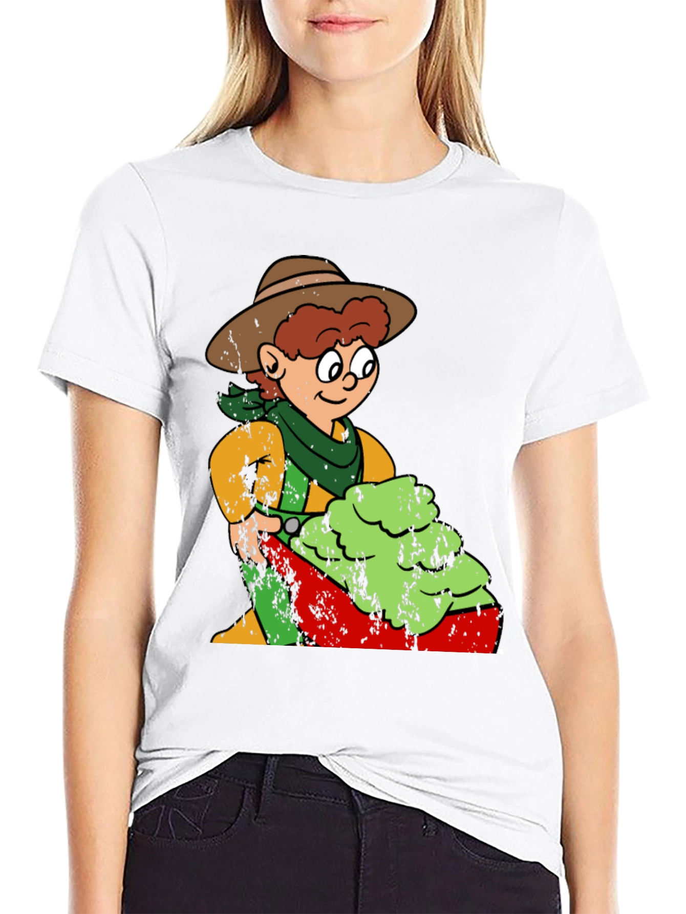 Cartoon Cowboy T-Shirt