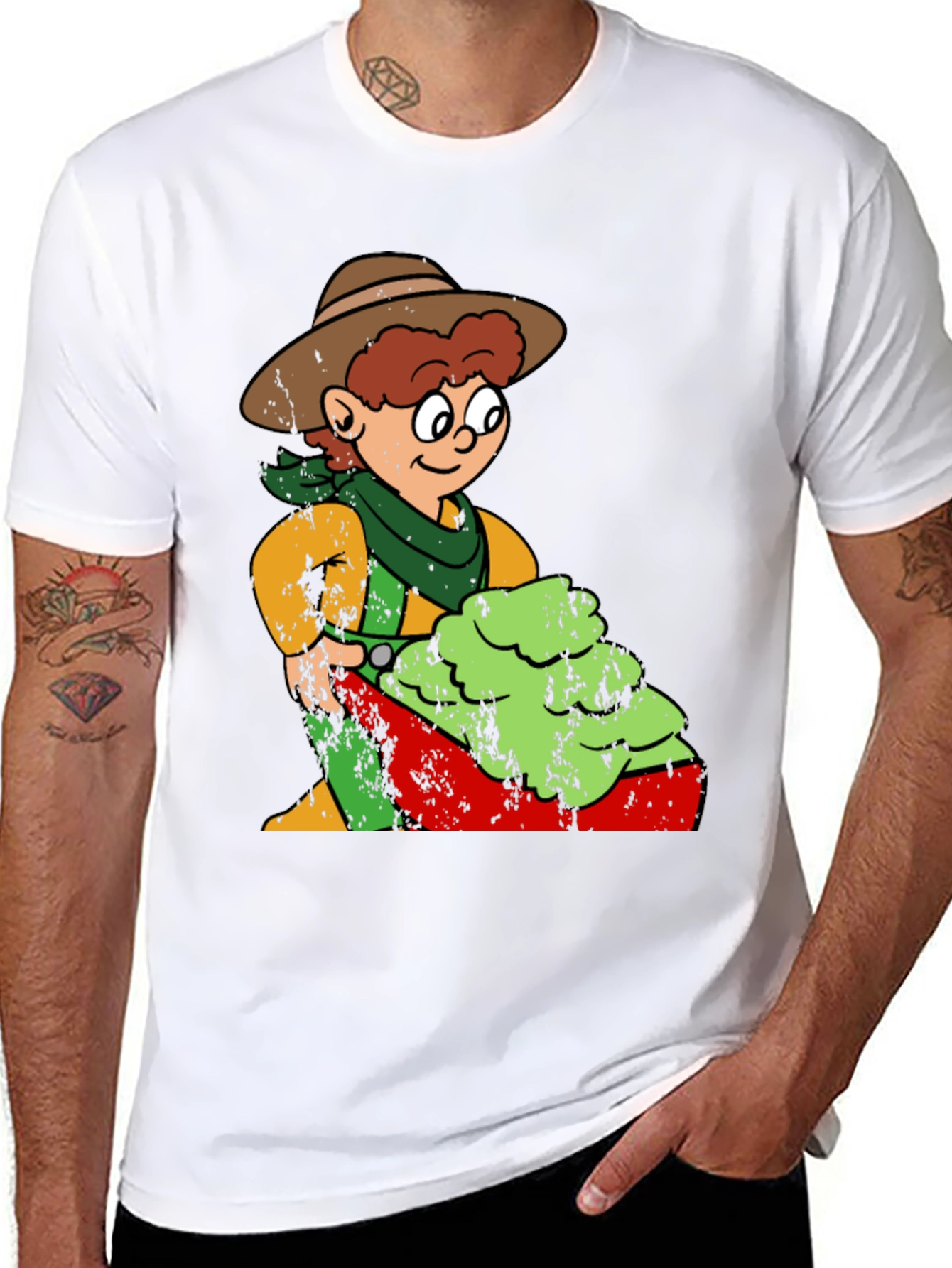 Cartoon Cowboy T-Shirt