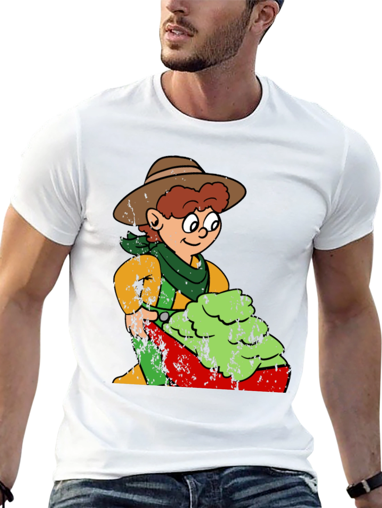 Cartoon Cowboy T-Shirt