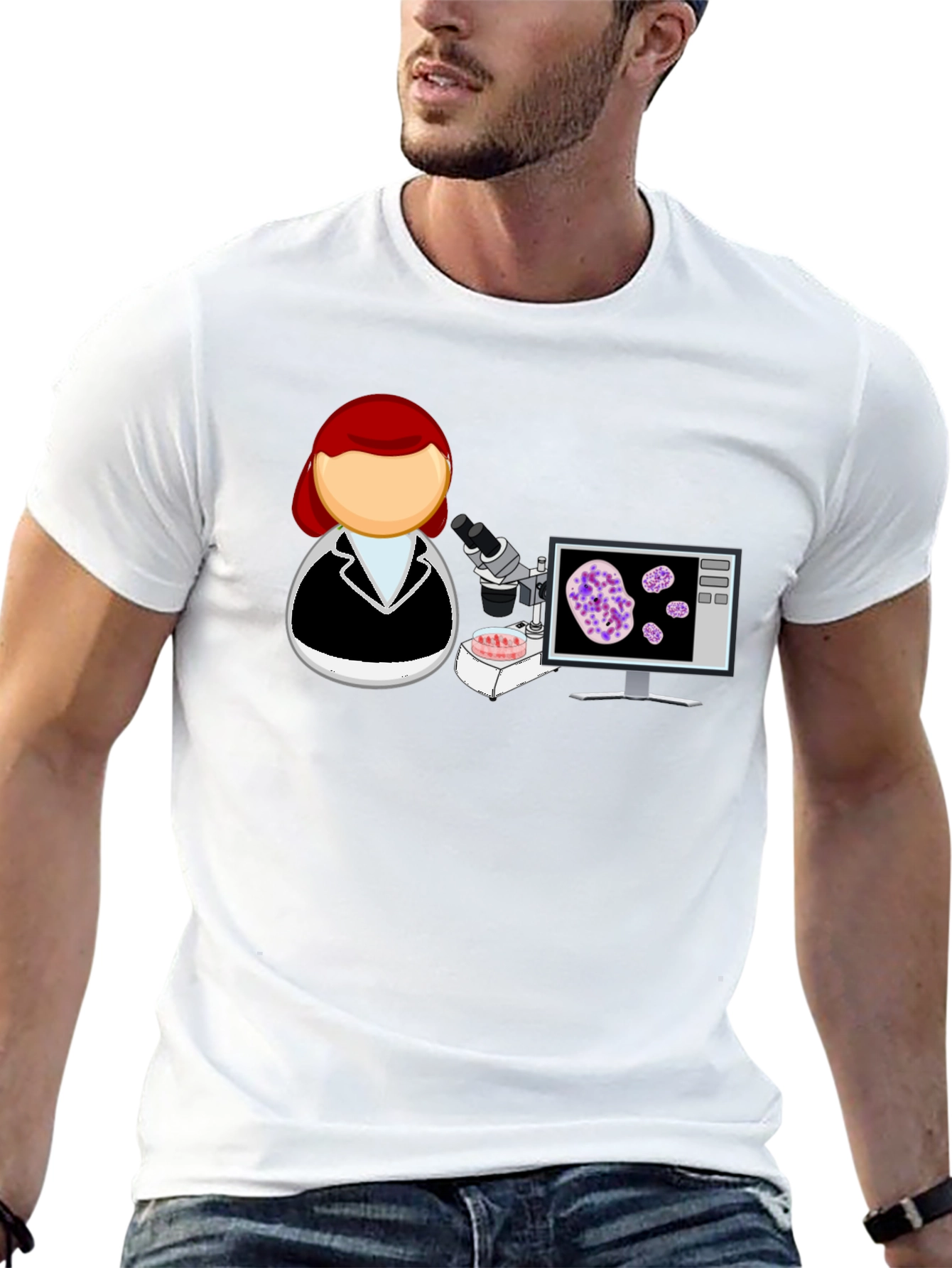 Science T-Shirt - Research Lab Design