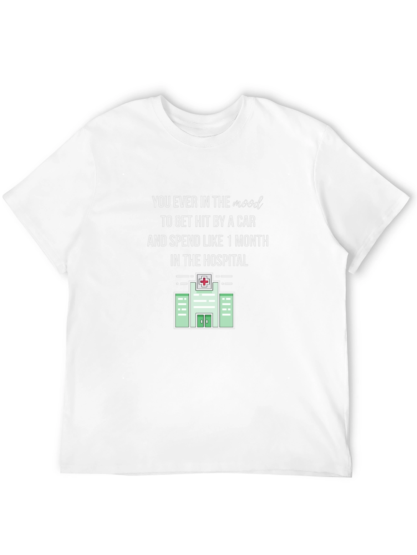 Humorous Hit By A Car T-Shirt