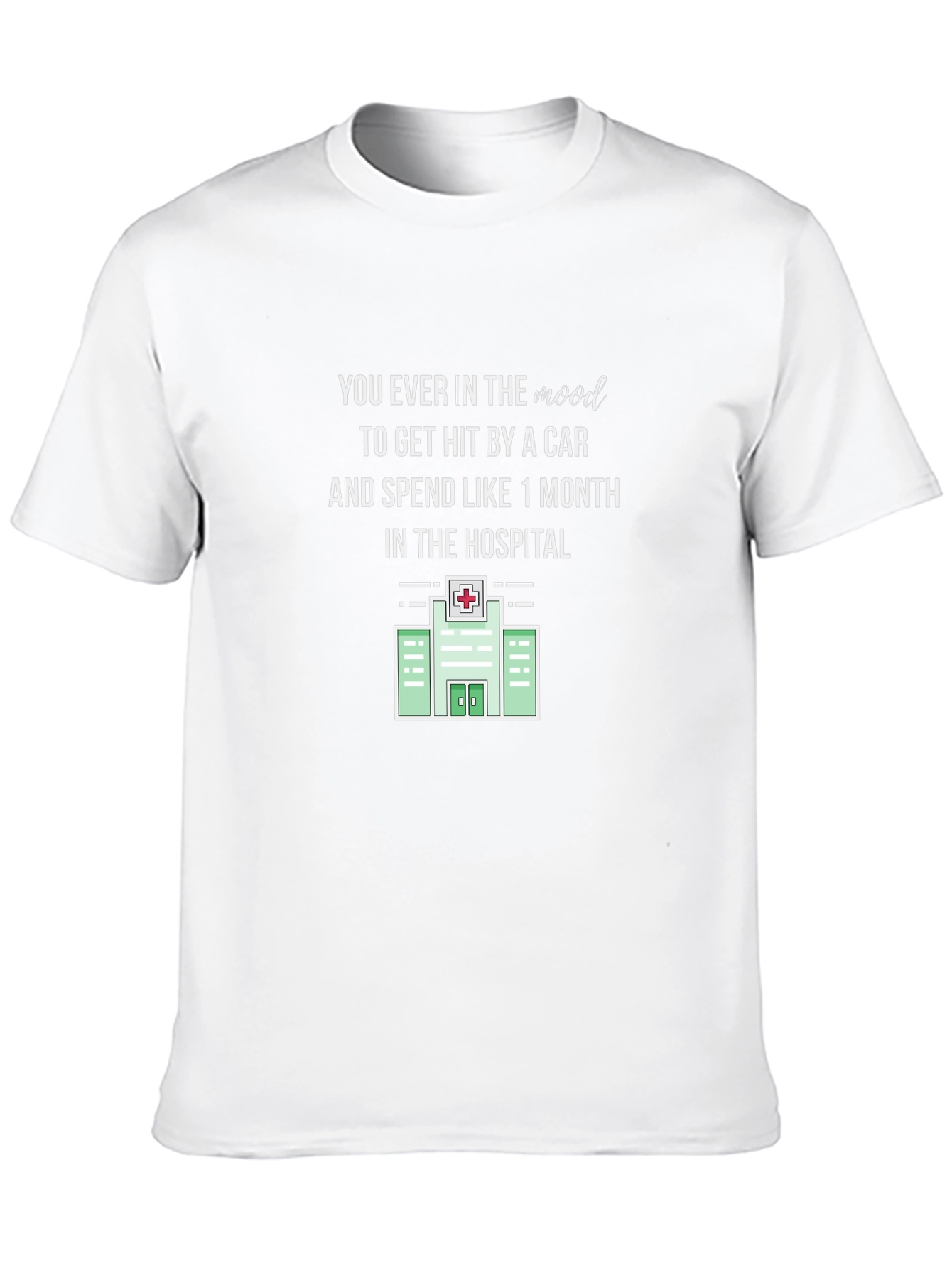 Humorous Hit By A Car T-Shirt