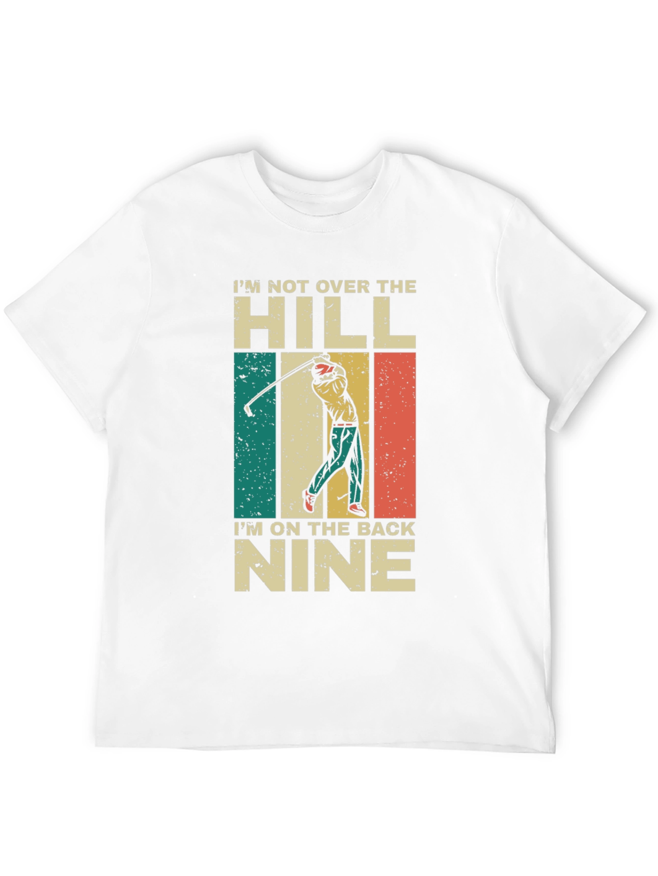 Funny Golf T-Shirt - Im On The Back Nine