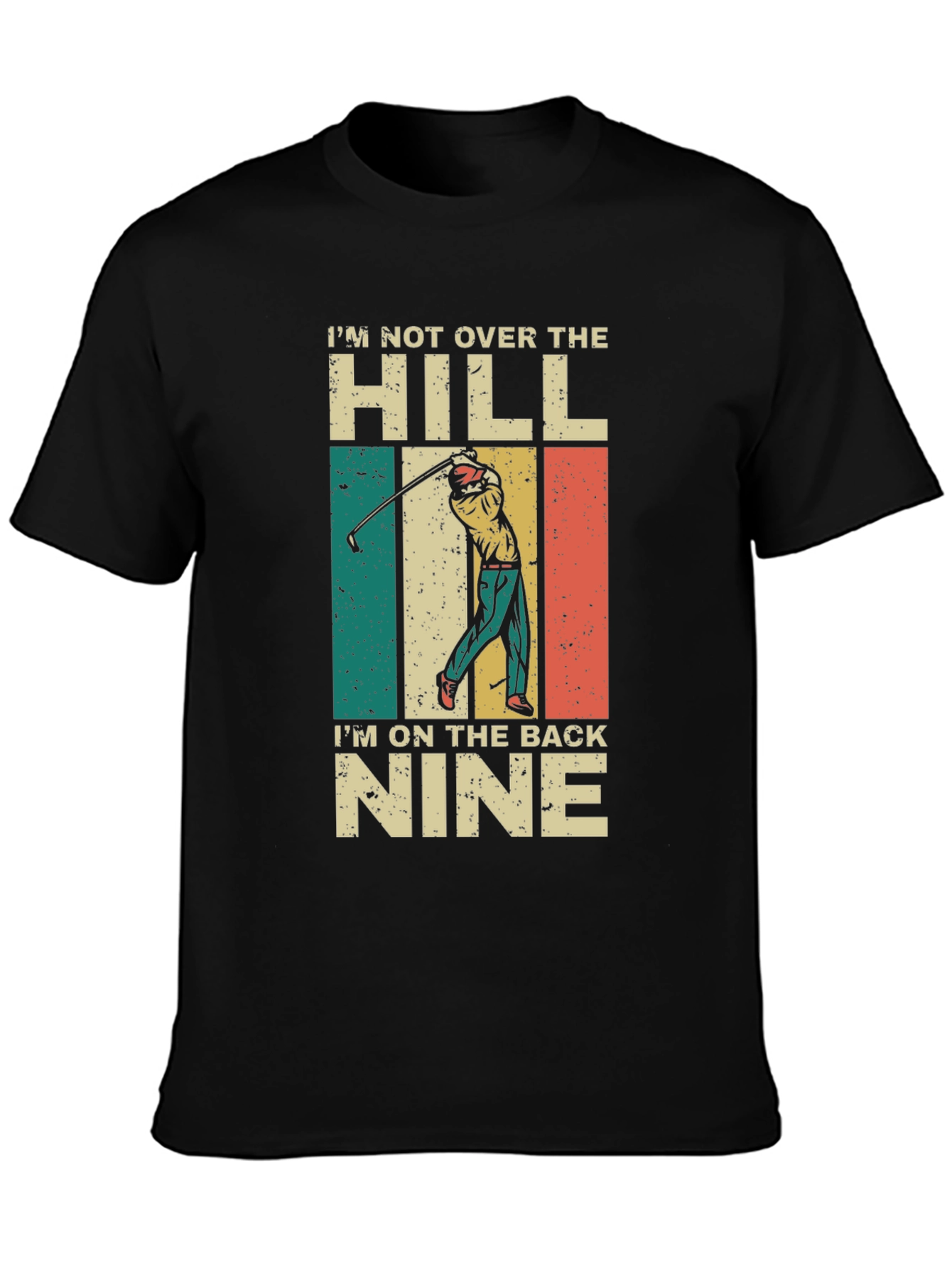 Funny Golf T-Shirt - Im On The Back Nine