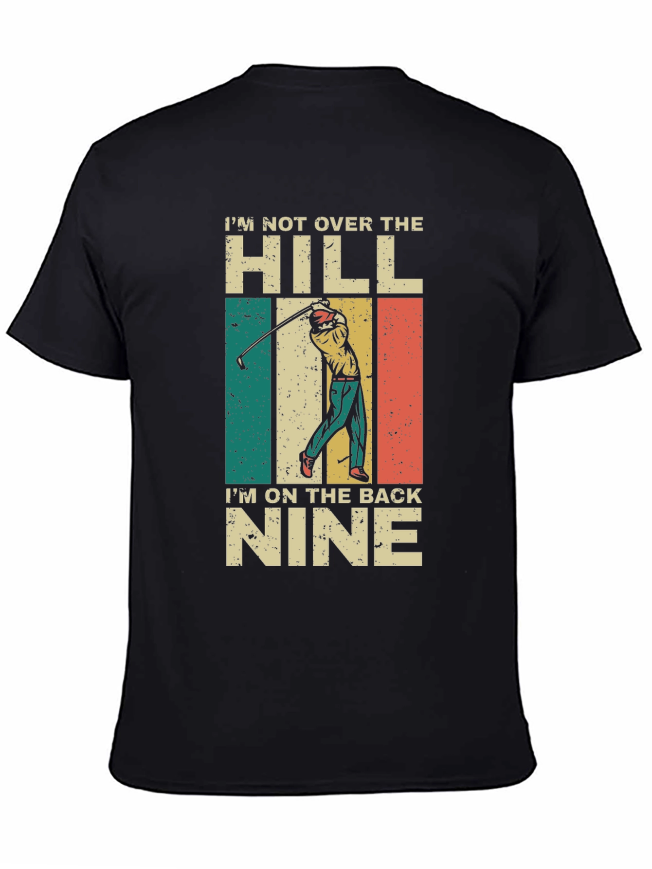 Funny Golf T-Shirt - Im On The Back Nine