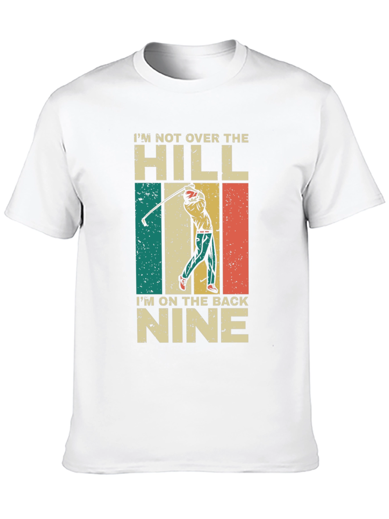 Funny Golf T-Shirt - Im On The Back Nine