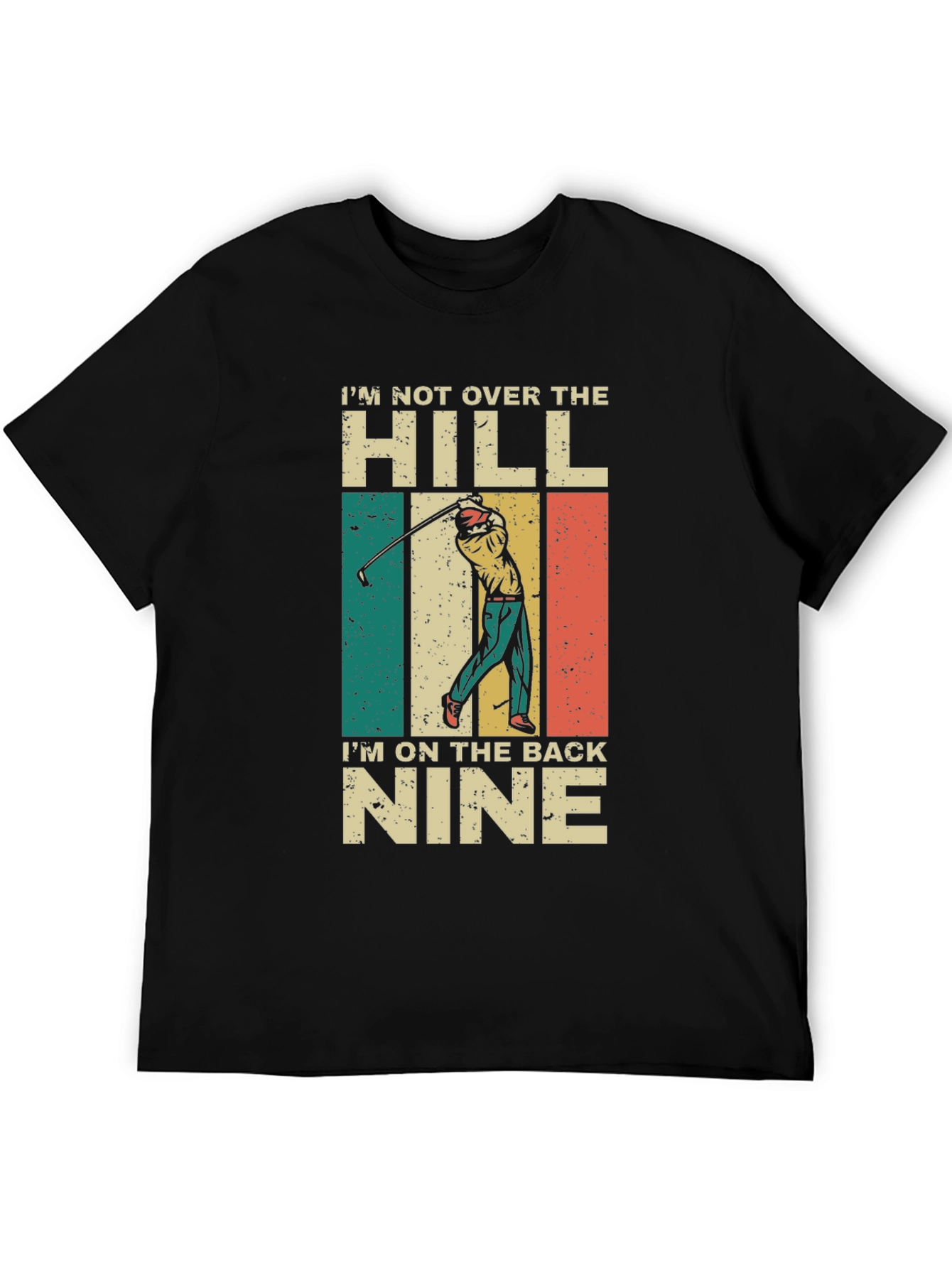 Funny Golf T-Shirt - Im On The Back Nine