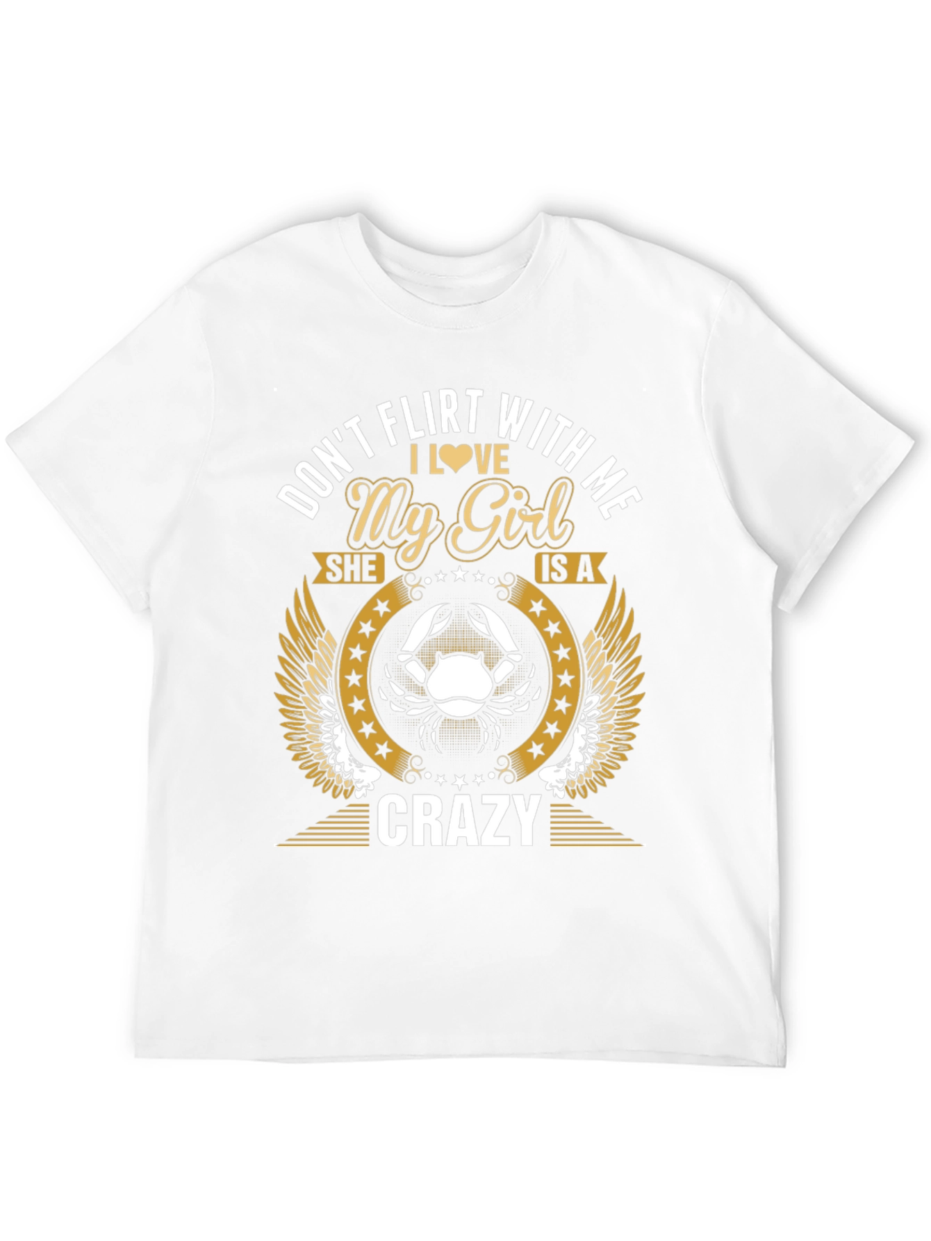 Dont Flirt With Me Crazy Girl T-Shirt