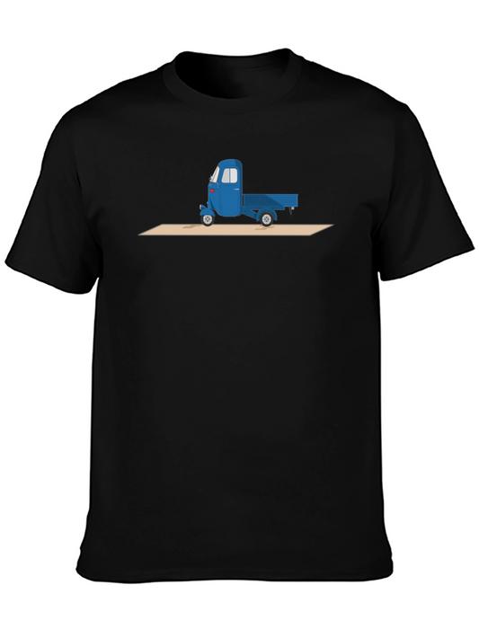 Blue Truck Graphic Tee - Unique Design