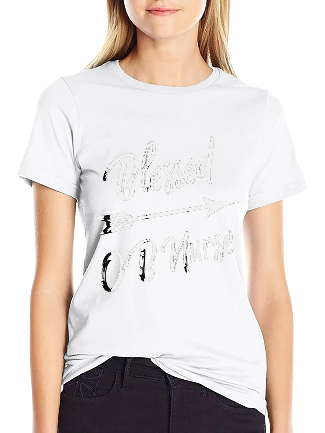 Blessed OB Nurse T-Shirt - Stylish Gift