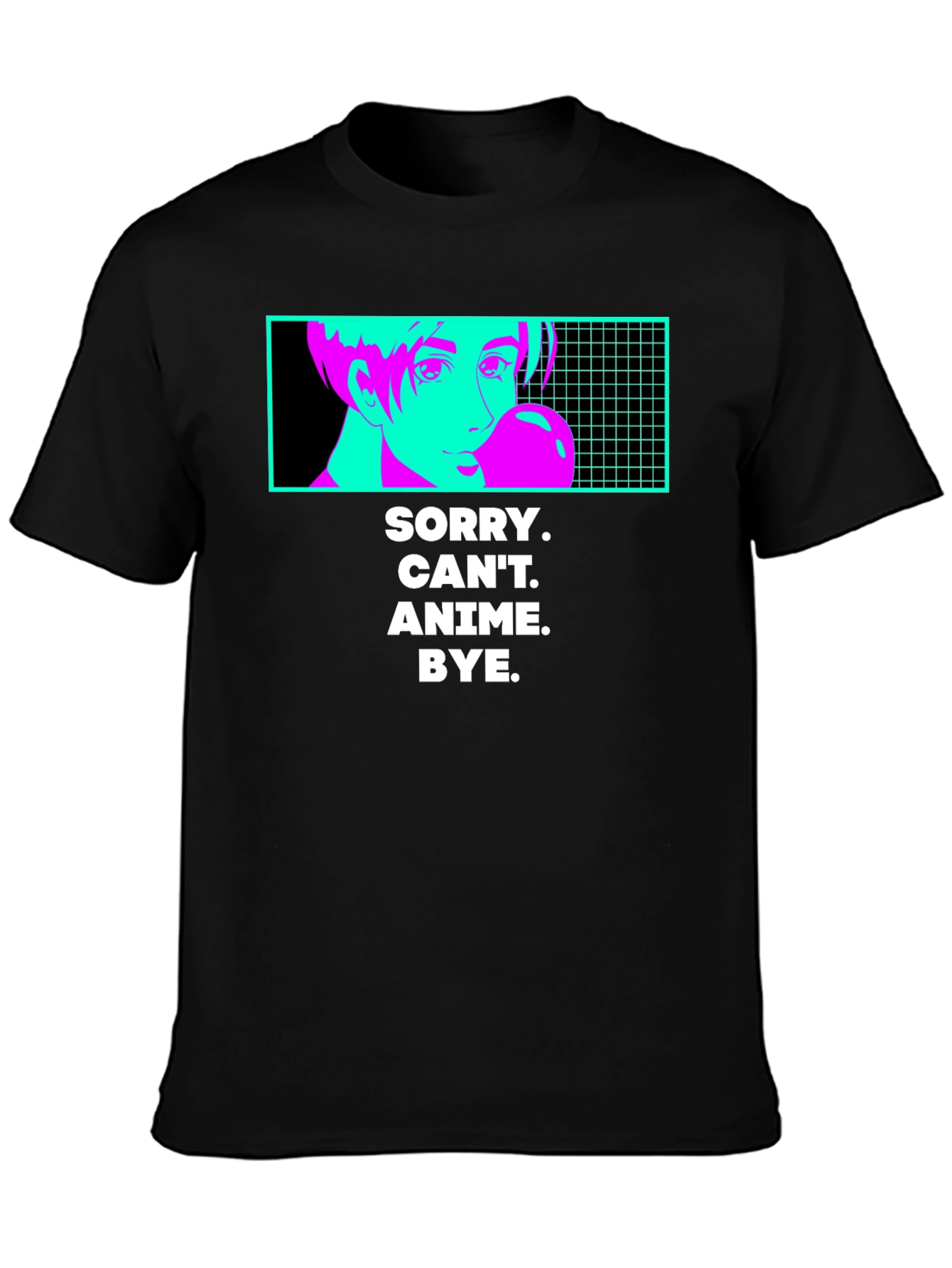 Anime Lover T-Shirt - Sorry Cant Anime Bye