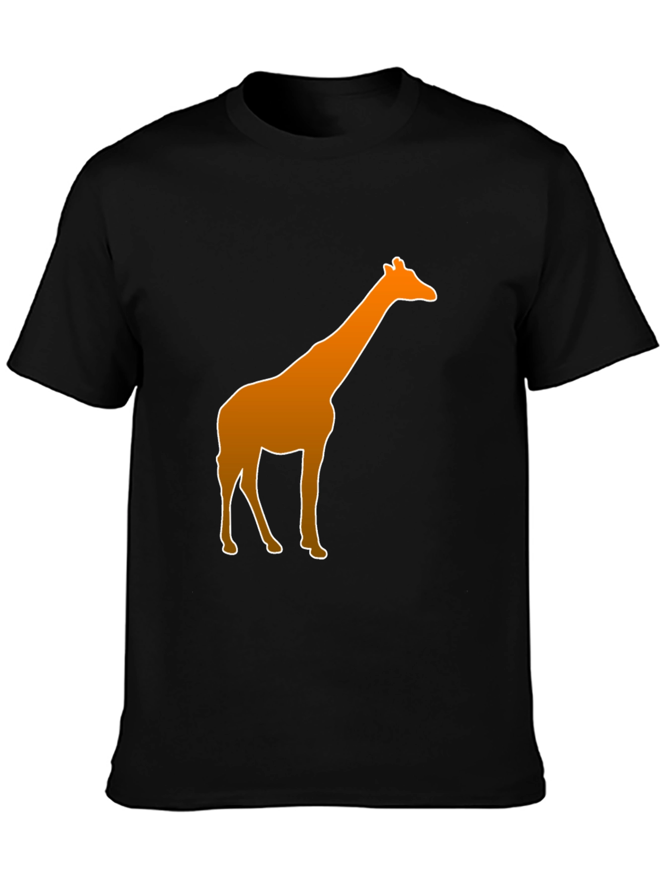 Giraffe Graphic Tee - Trendy Casual Shirt