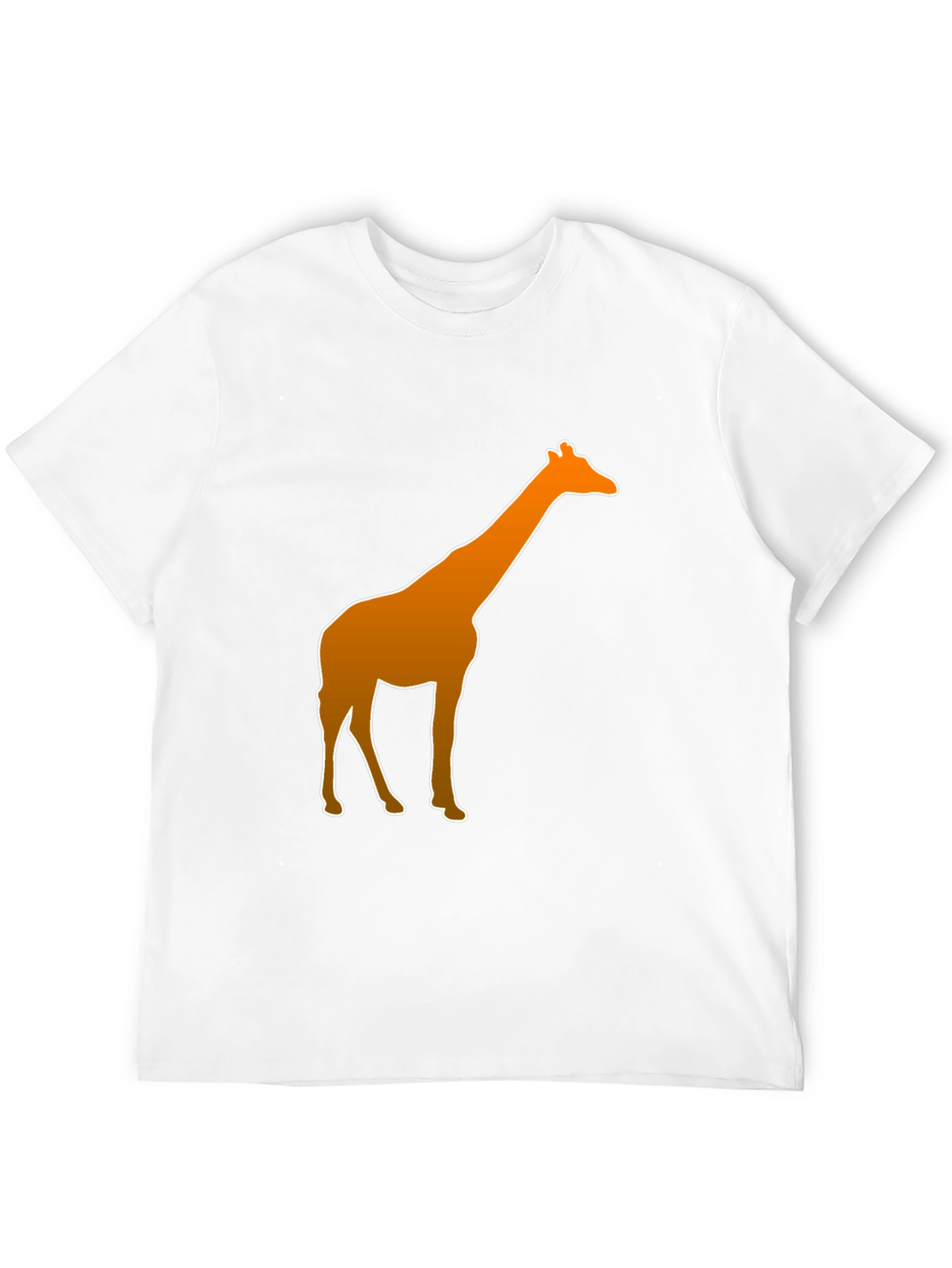 Giraffe Graphic Tee - Trendy Casual Shirt