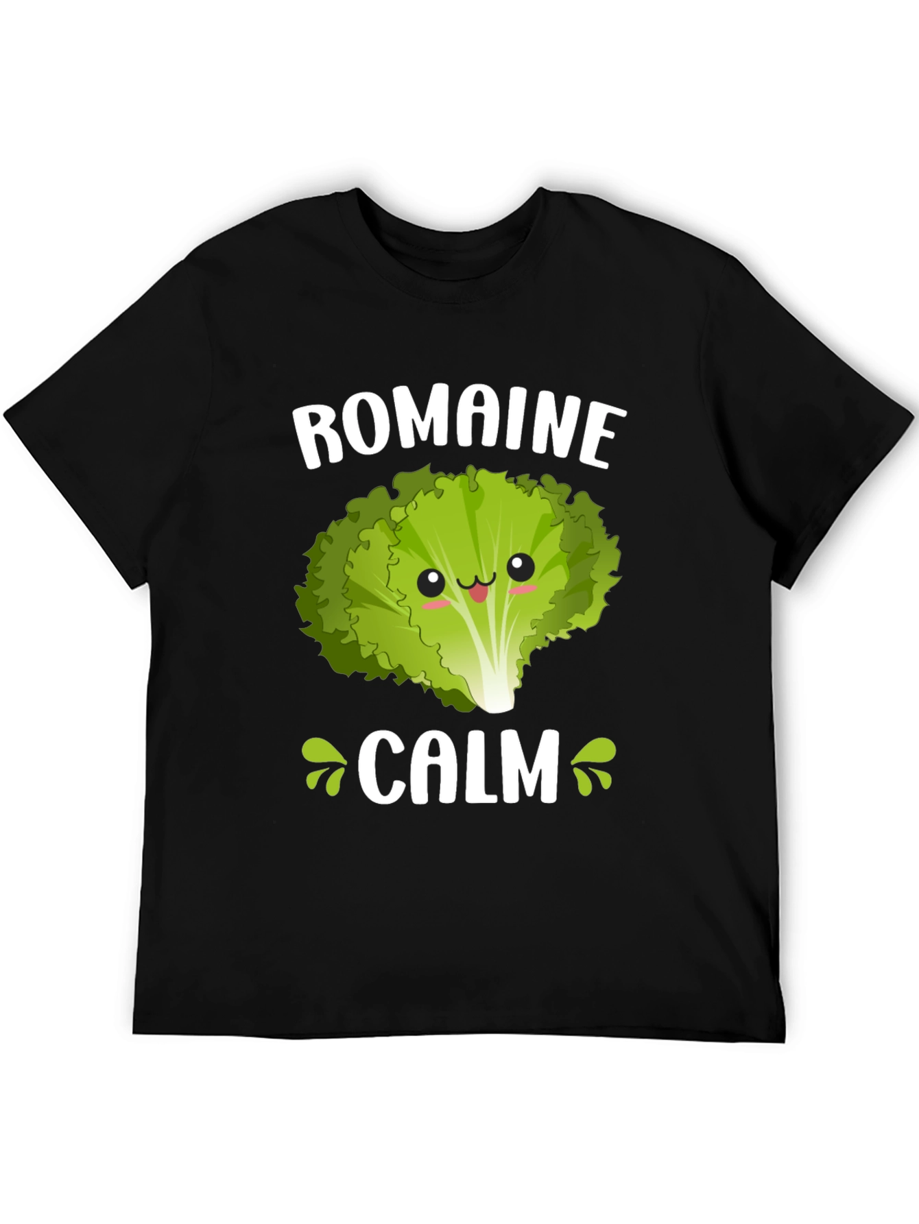Romaine Calm T-Shirt - Funny Lettuce Pun Tee