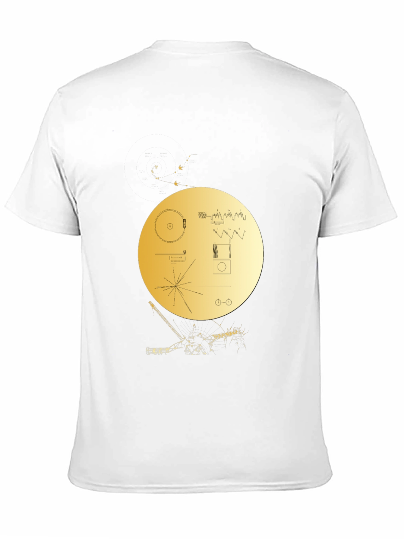 Voyager Golden Record Graphic Tee