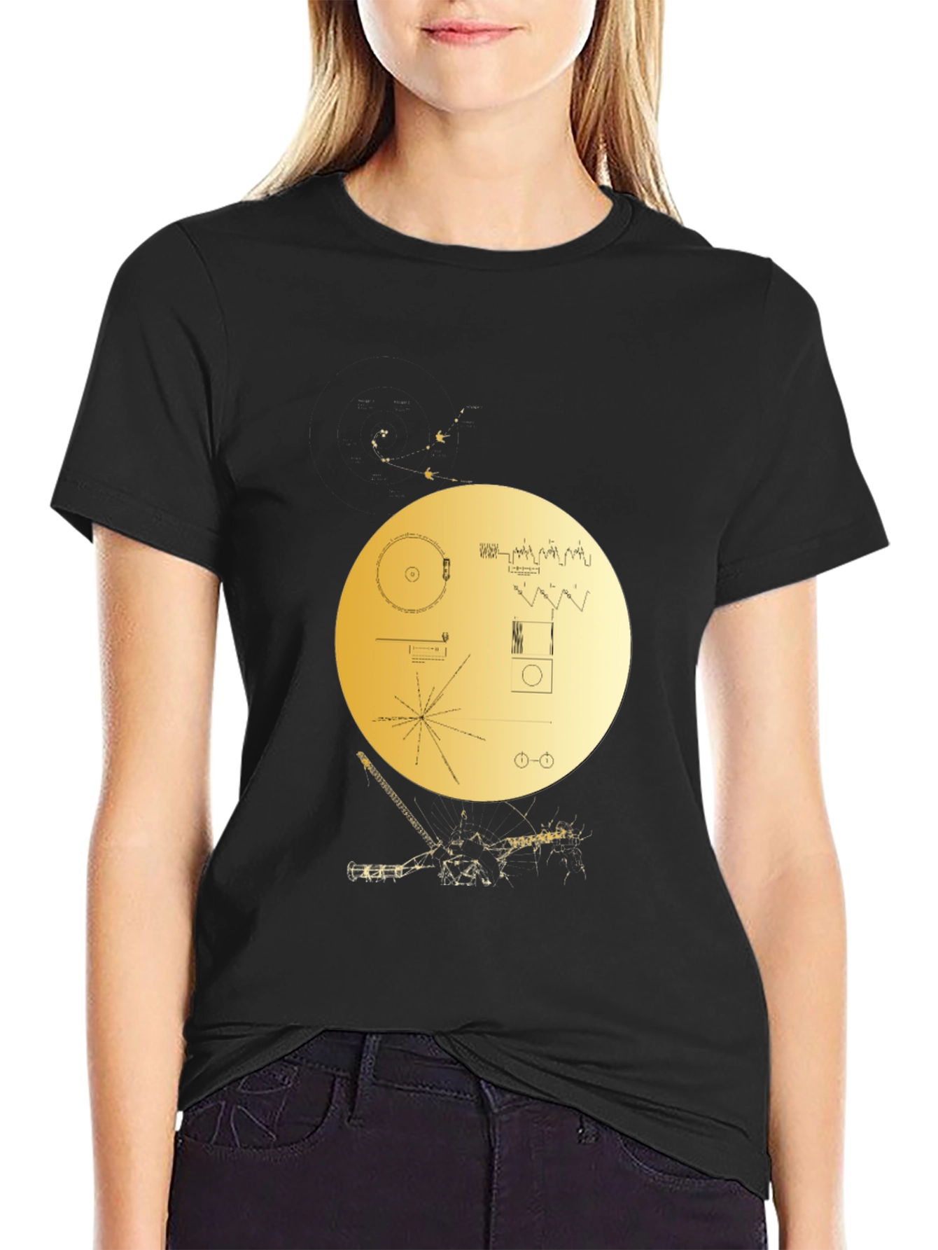 Voyager Golden Record Graphic Tee