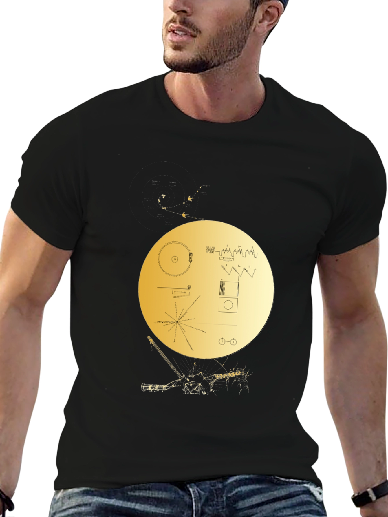 Voyager Golden Record Graphic Tee
