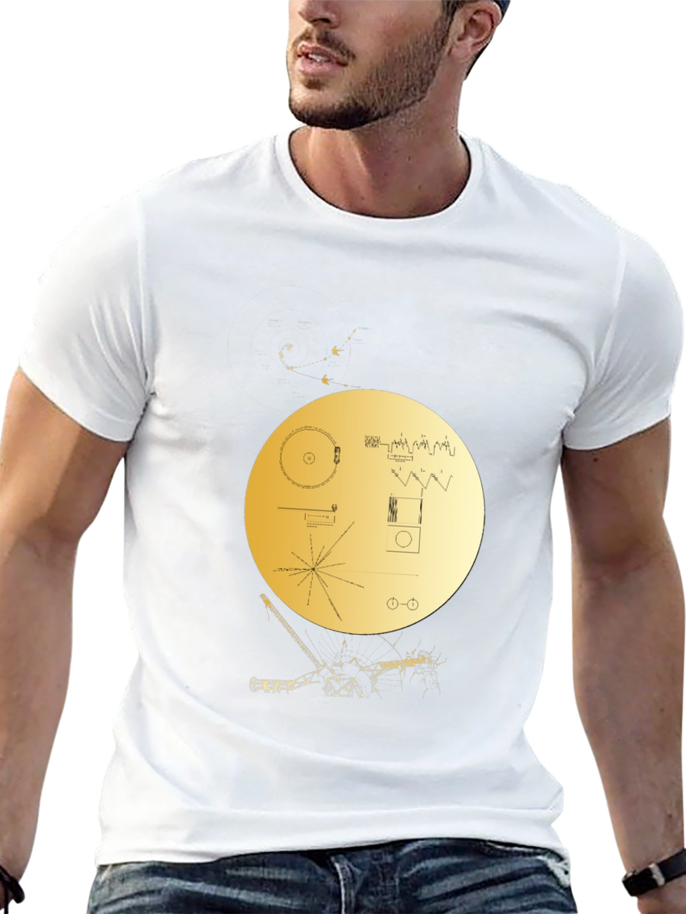 Voyager Golden Record Graphic Tee