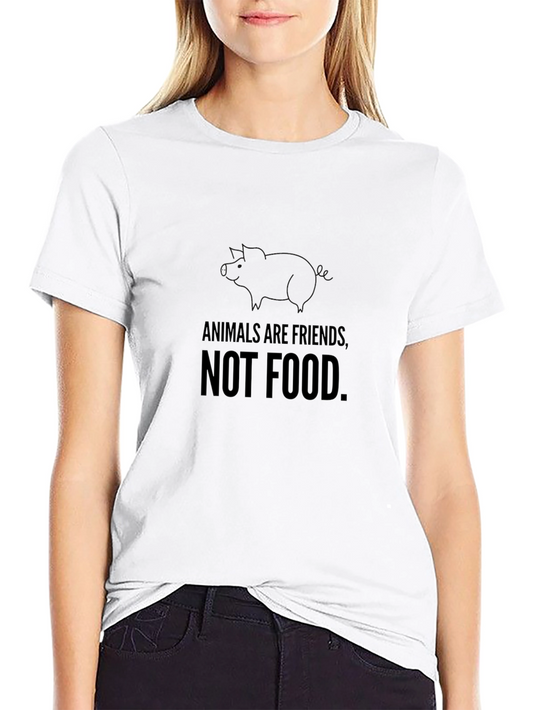 Animals are Friends Tee - Vegan Statement T-Shirt