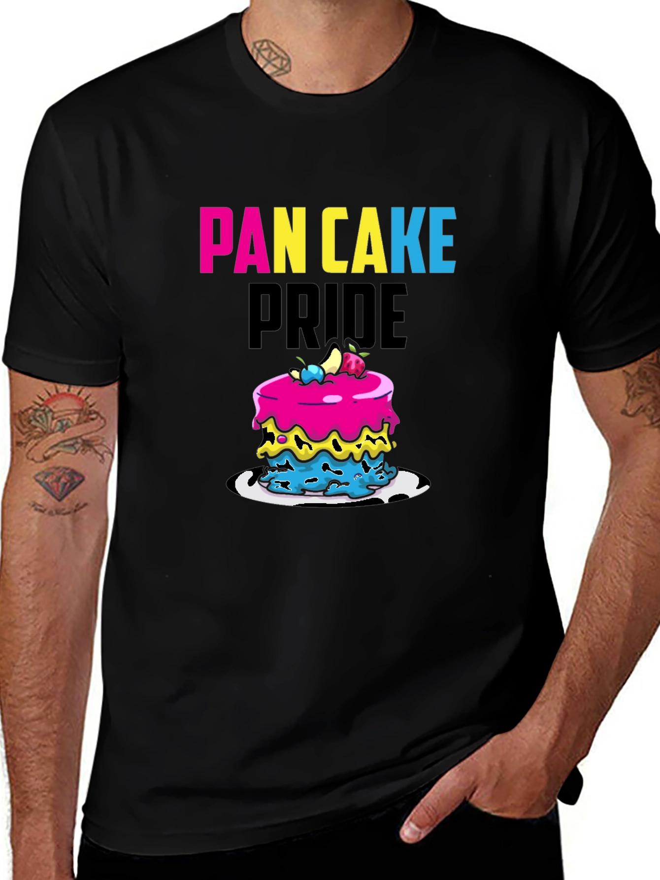 Pancake Pride T-Shirt - LGBTQ+ Pansexual
