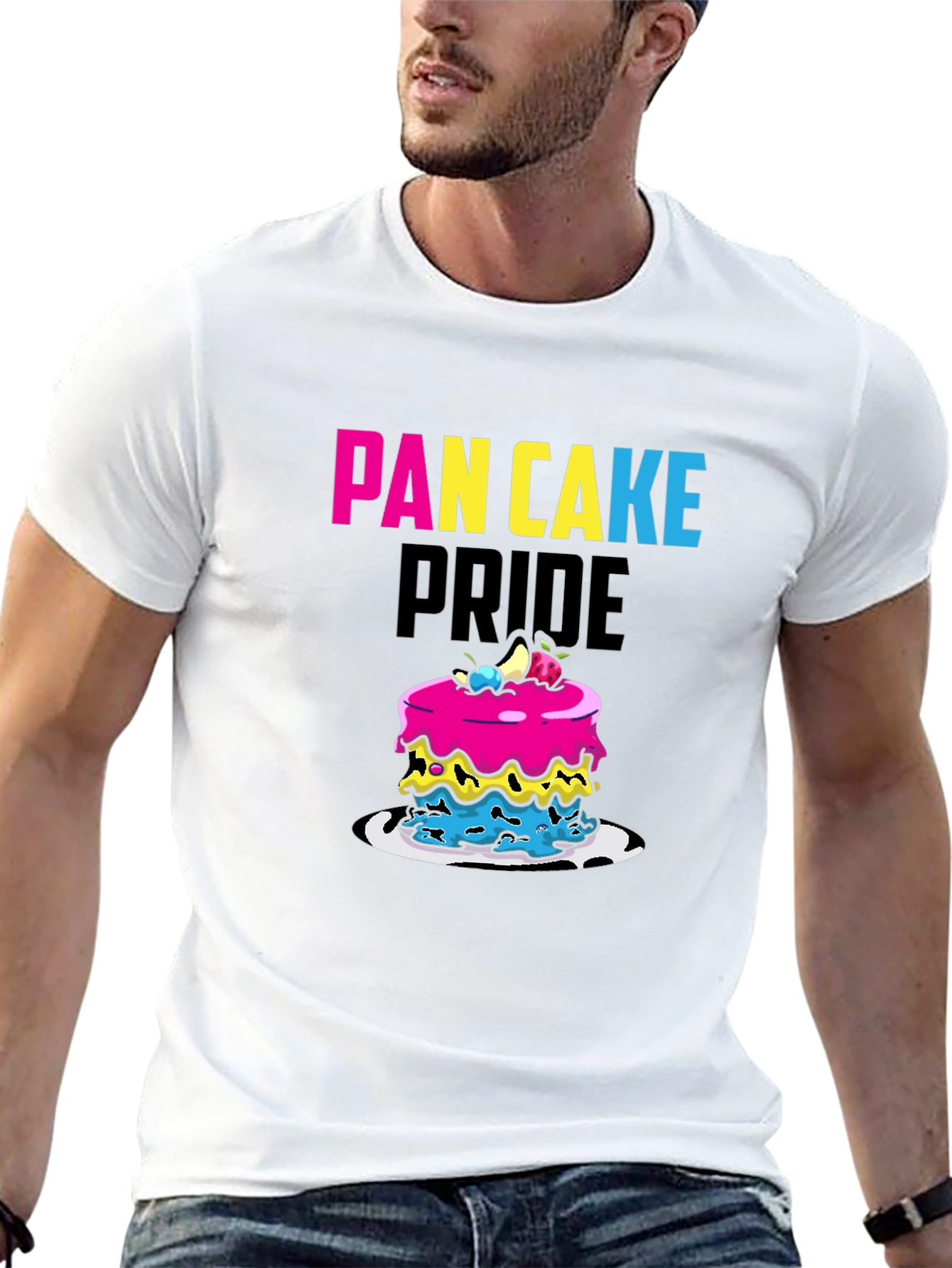 Pancake Pride T-Shirt - LGBTQ+ Pansexual
