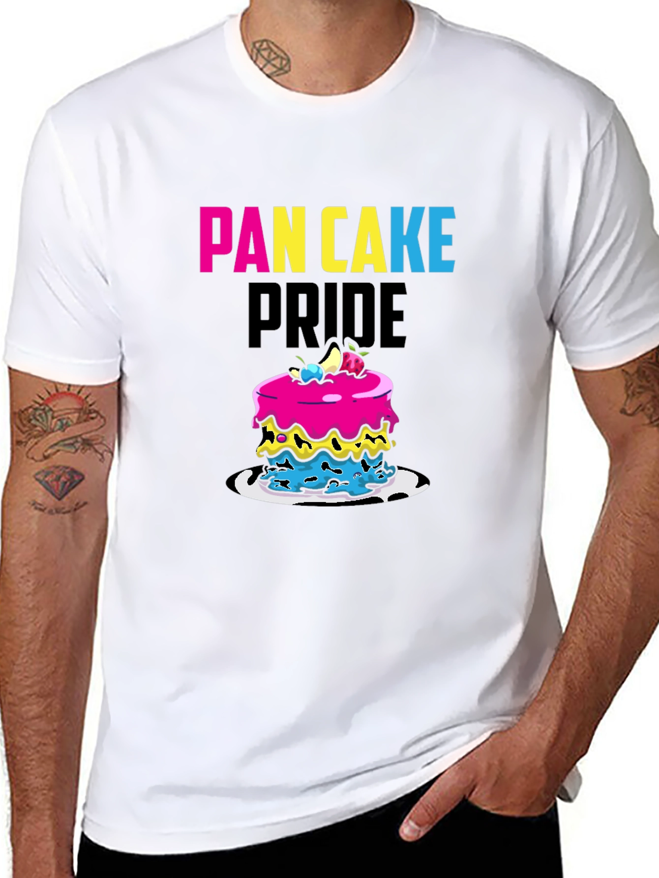 Pancake Pride T-Shirt - LGBTQ+ Pansexual