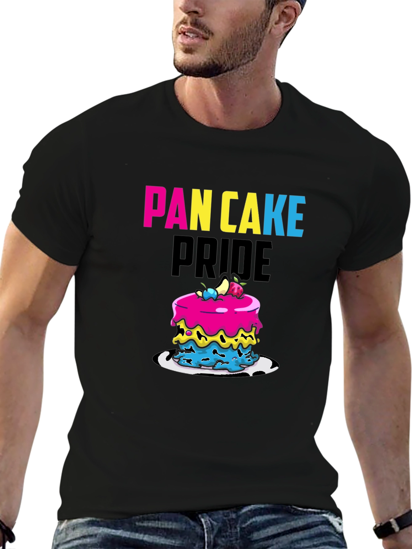 Pancake Pride T-Shirt - LGBTQ+ Pansexual