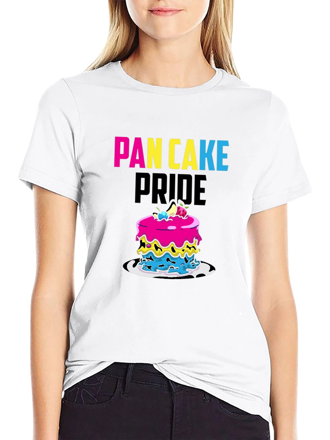 Pancake Pride T-Shirt - LGBTQ+ Pansexual