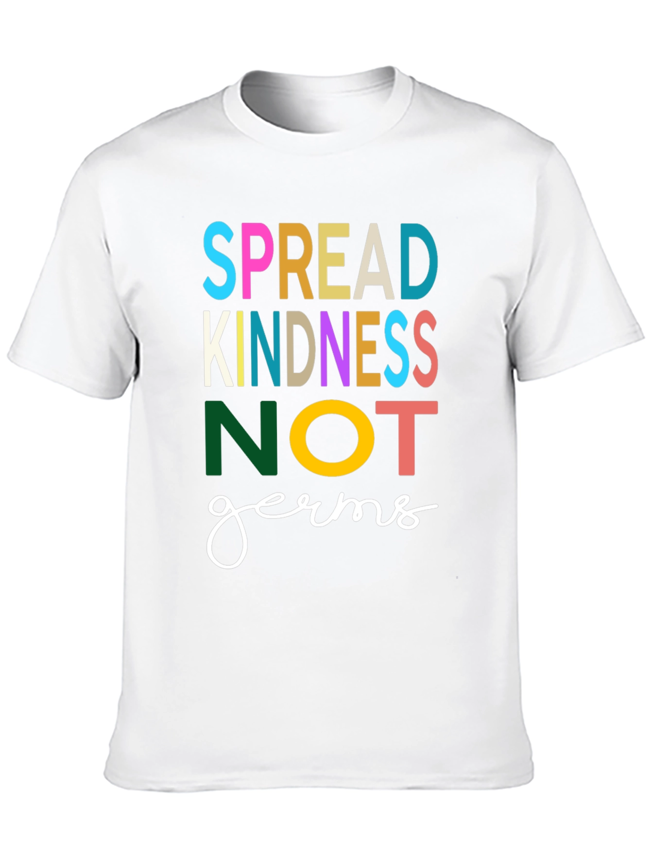 Spread Kindness Not Germs Graphic Tee