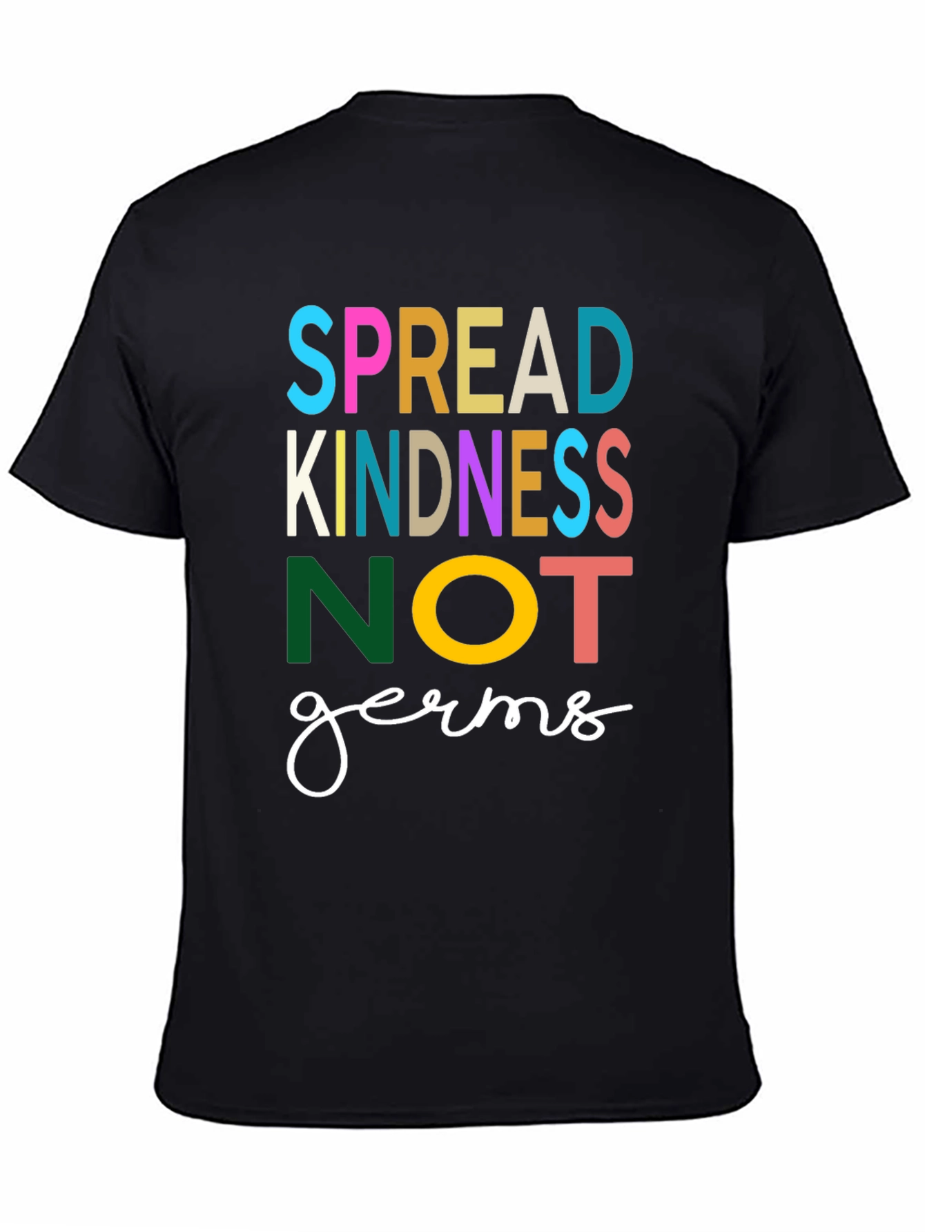 Spread Kindness Not Germs Graphic Tee