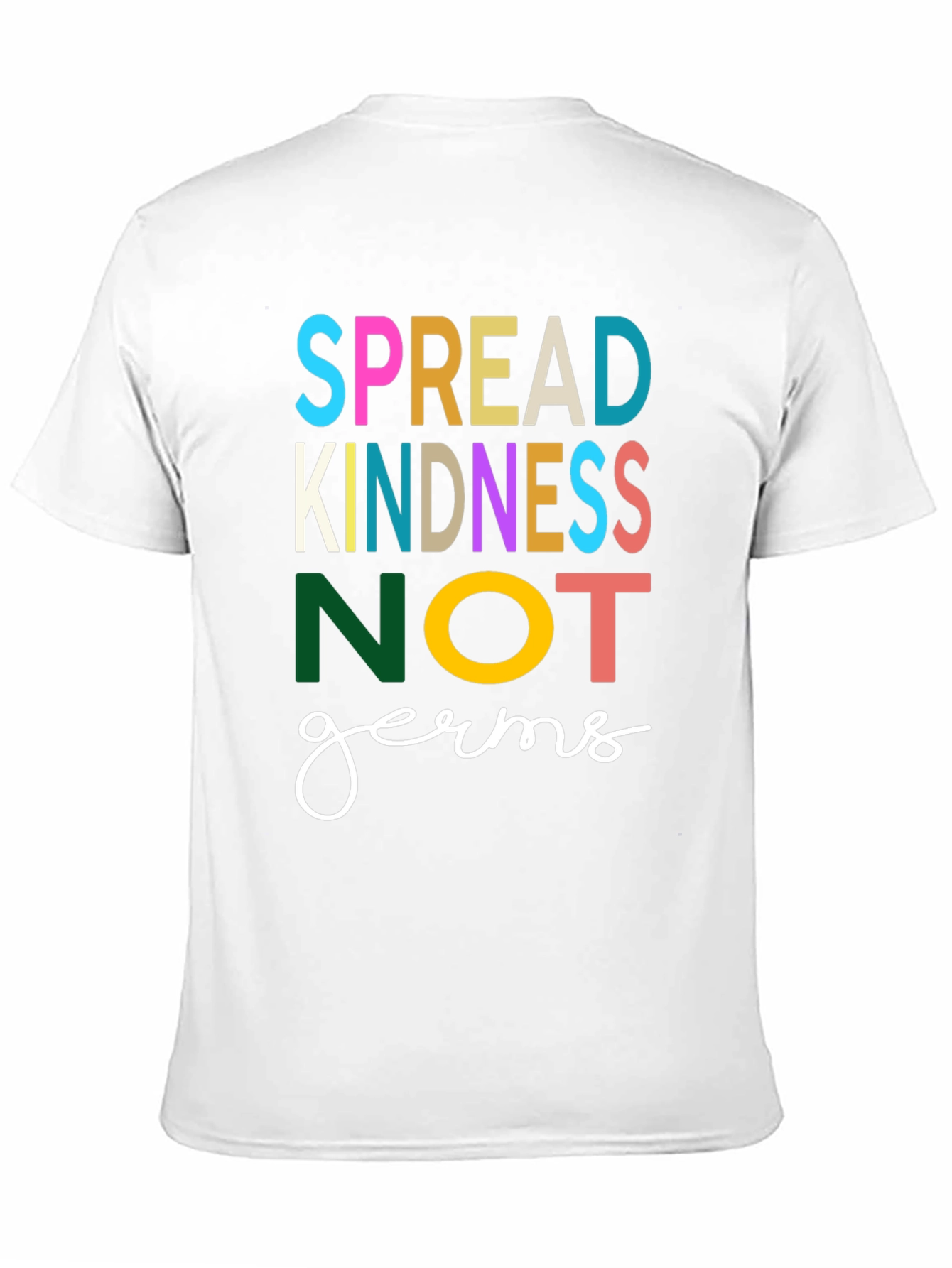 Spread Kindness Not Germs Graphic Tee