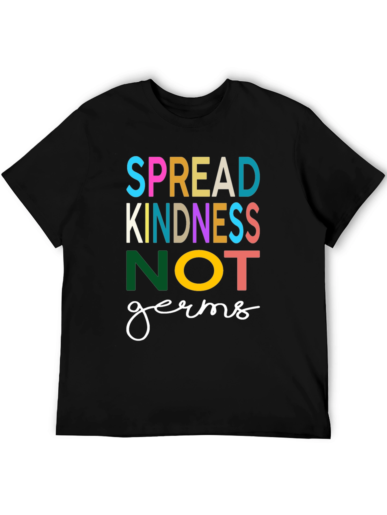 Spread Kindness Not Germs Graphic Tee