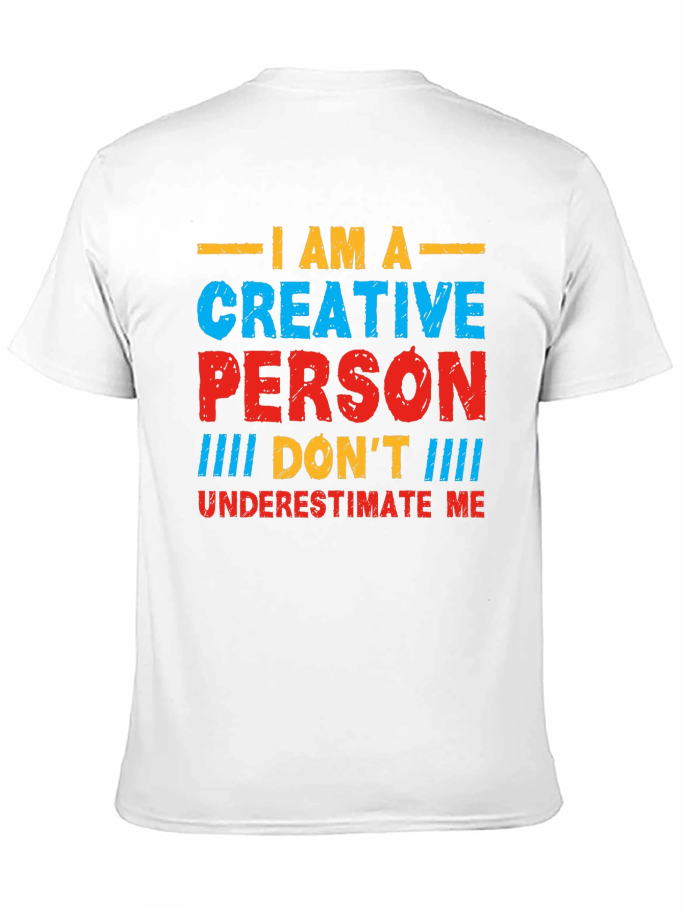 Creative Person Graphic T-Shirt - Bold Statement Tee