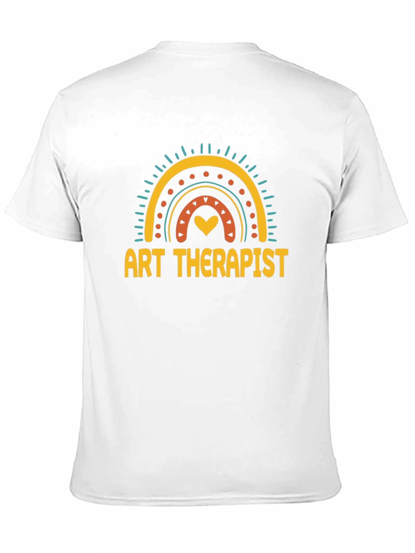 Art Therapist Rainbow Graphic T-Shirt - Unisex