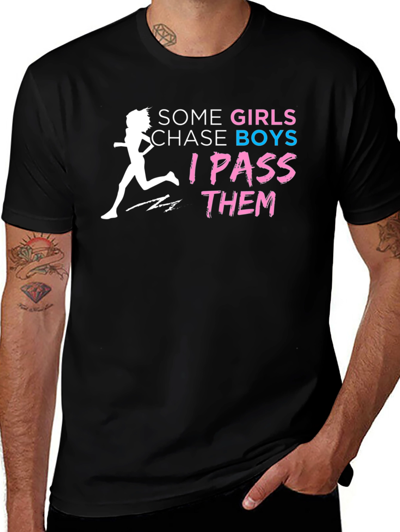 Some Girls Chase Boys T-Shirt