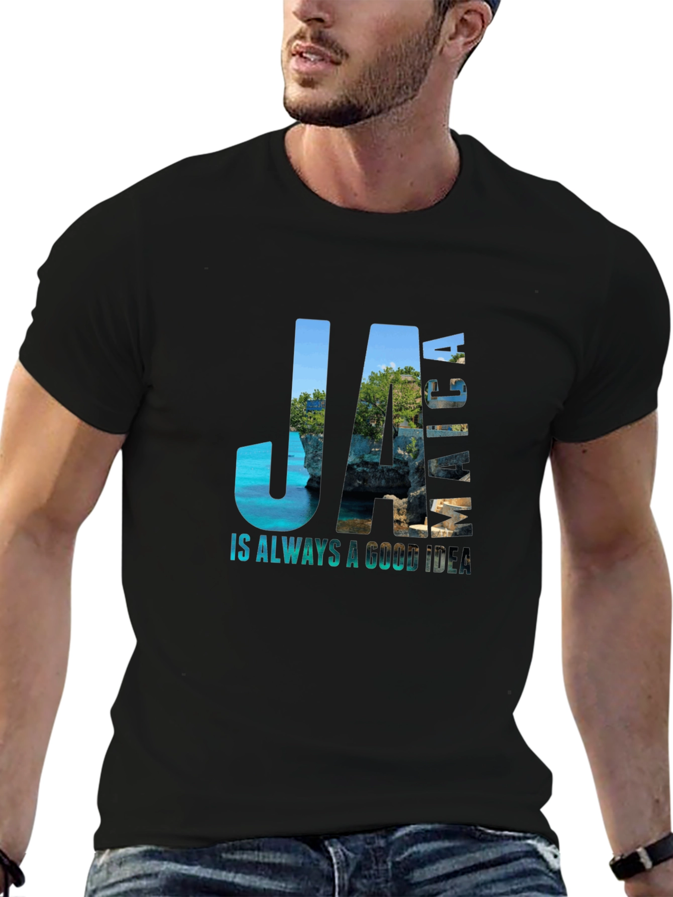 Jamaica Graphic Tee - Vacation Vibes